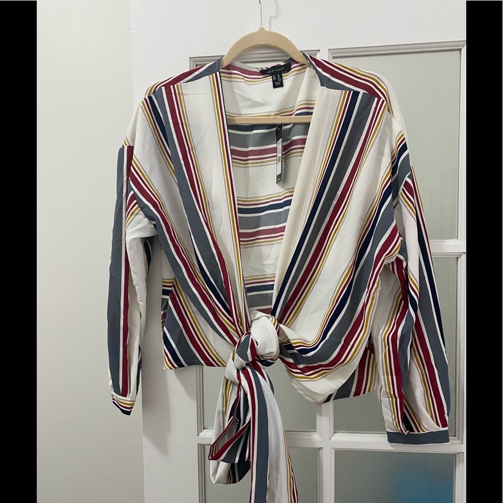 NWT New Look wrap blouse